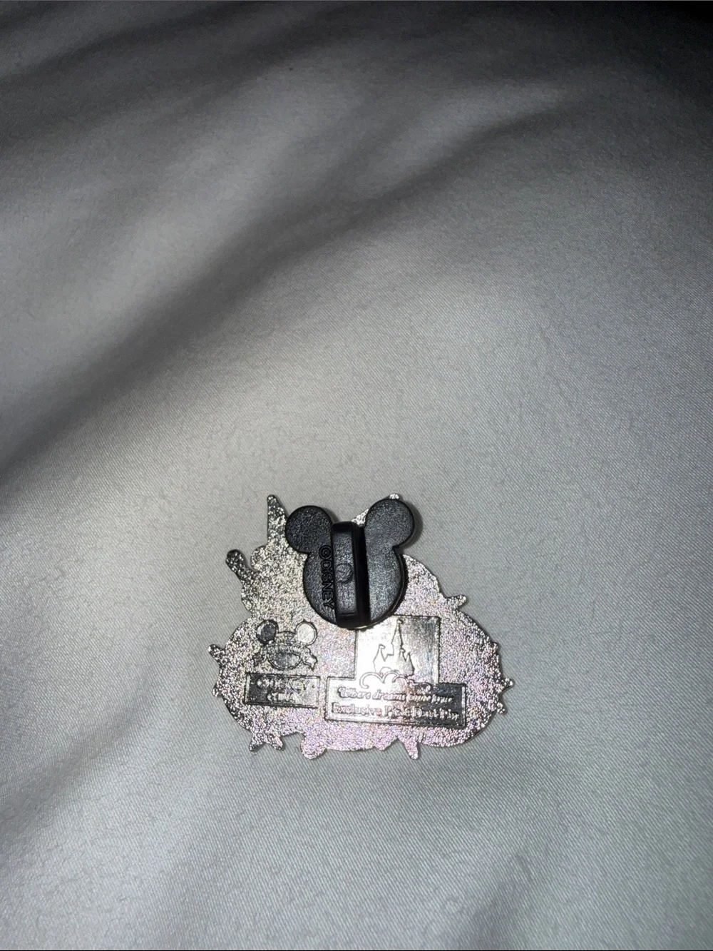 Tinker Bell Blue Glitter Enamel Pin - Where Dreams Come True DISNEY PIN